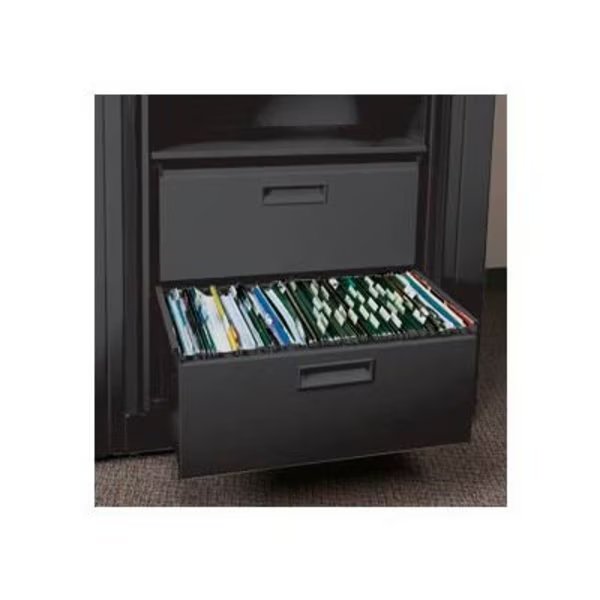 Rotary File Cabinet Components, Letter File/Storage Drawer, Black, Datum Filing Systems, Mfr#: XLT-FS1-T25